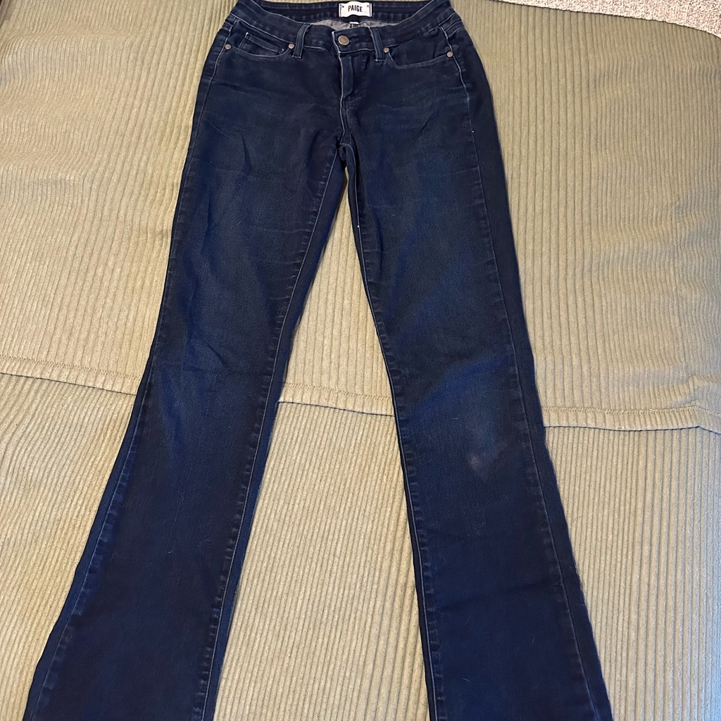 Womens Blue Jeans  Paige Bootcut 36 Inseam